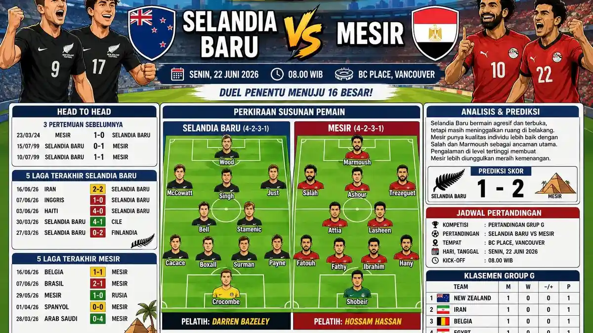 Skor & Hasil Sepak Bola Terbaru Hari Ini Lengkap Update